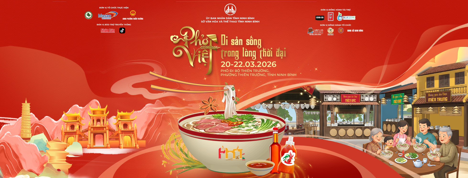 Festival Phở honors the rich culinary heritage of Việt Nam. Festival Phở honors the rich culinary heritage of Việt Nam.